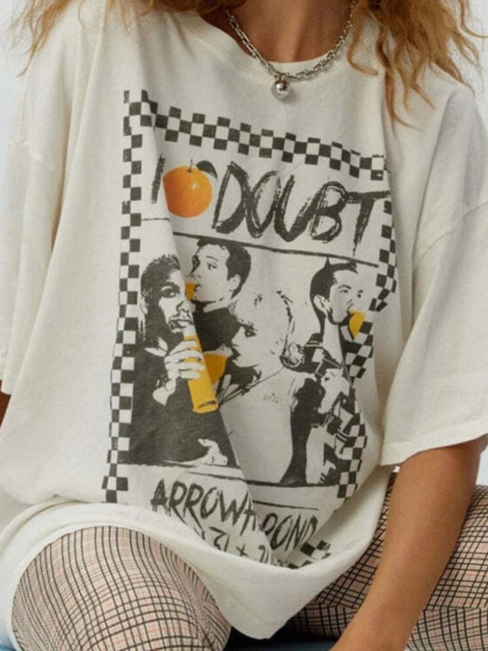 No Doubt Shirt No Doubt Cotton White Unisex T-shirt 287